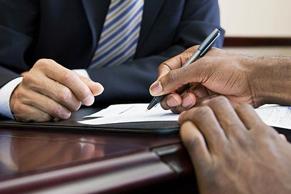 Filling up document